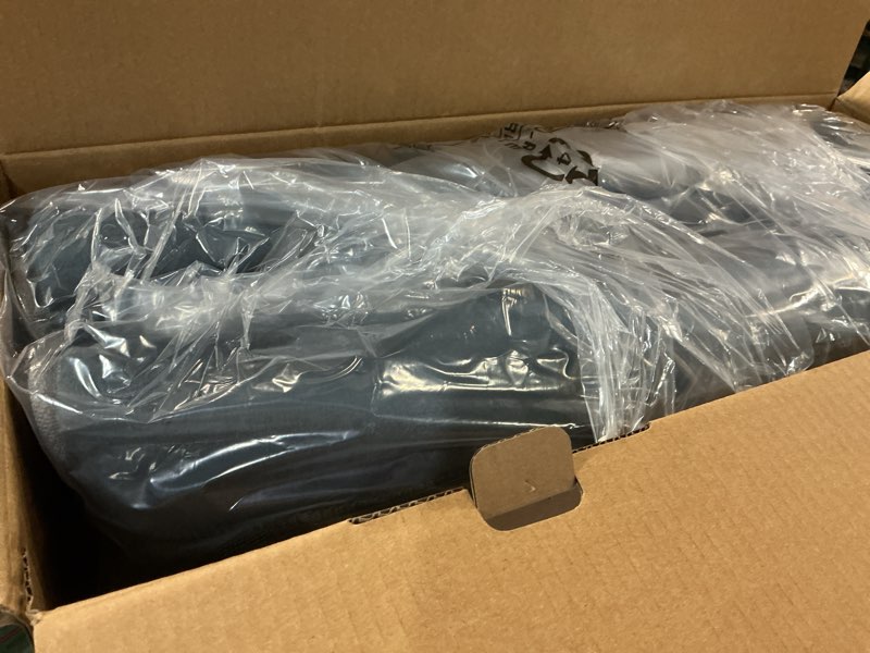 Condition photo showing As Is for Snailax Memory Foam Full Body Massage Mat with Heat, Back Massager with 10 Vibration Motors, 6 Heating Pads, Massage Chair Pad for Neck, Back, Waist, Legs Grey 1 Count (Pack of 1)