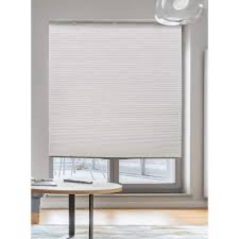 cordless cellular shade light filtering 27x50 inch