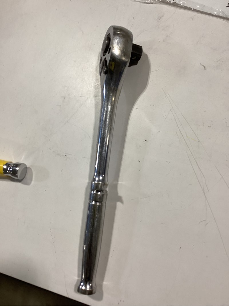 Condition photo showing As Is for kobalt 90 -tooth 1/2-in drive full polish handle ratchet