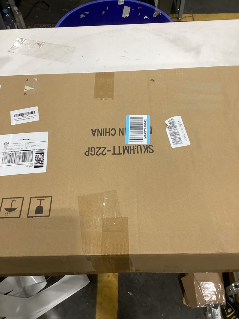 Condition photo showing Good Condition for HollyHOME Small Round Metal End Table, Accent Indoor&Outdoor Coffee Side Table, Snack Sofa Table for Living Room, Anti-Rust Decorative Plant Stand, (D) 14.5" x(H) 25", Gold&Pink