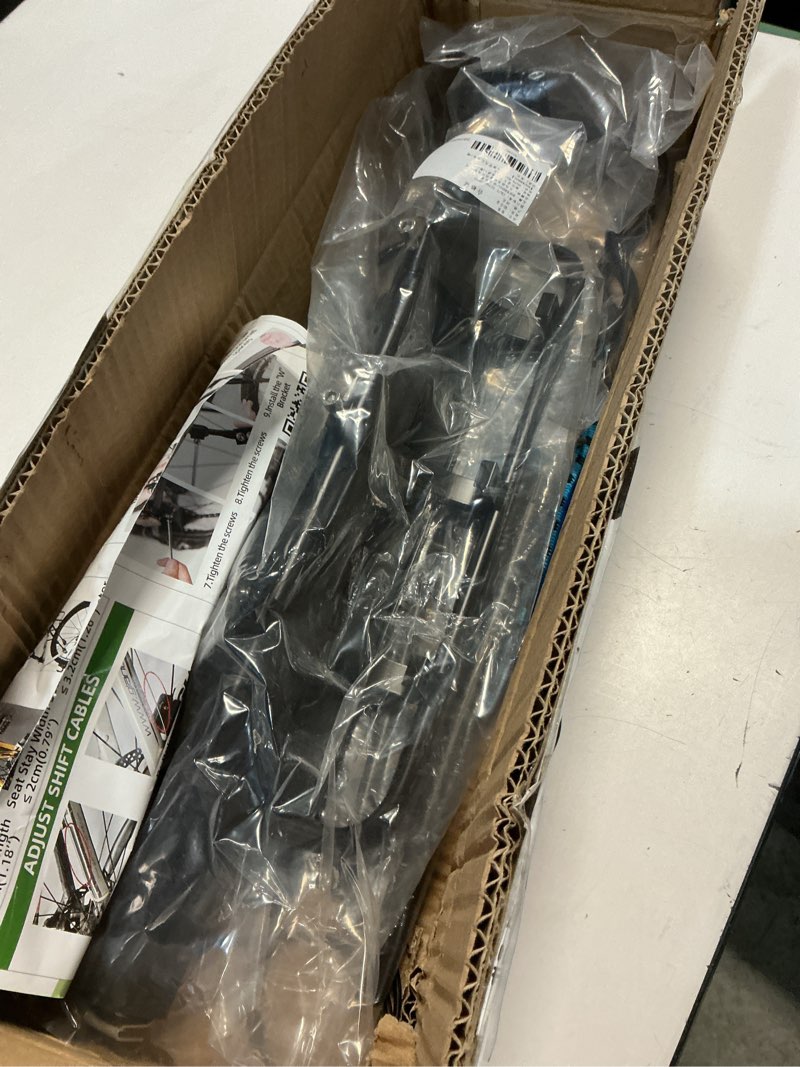 Condition photo showing New/Like New for ROCKBROS Rear Bike Rack Quick Release Bike Cargo Rack Luggage Bike Rack Rear Mountain Bike Rack All black