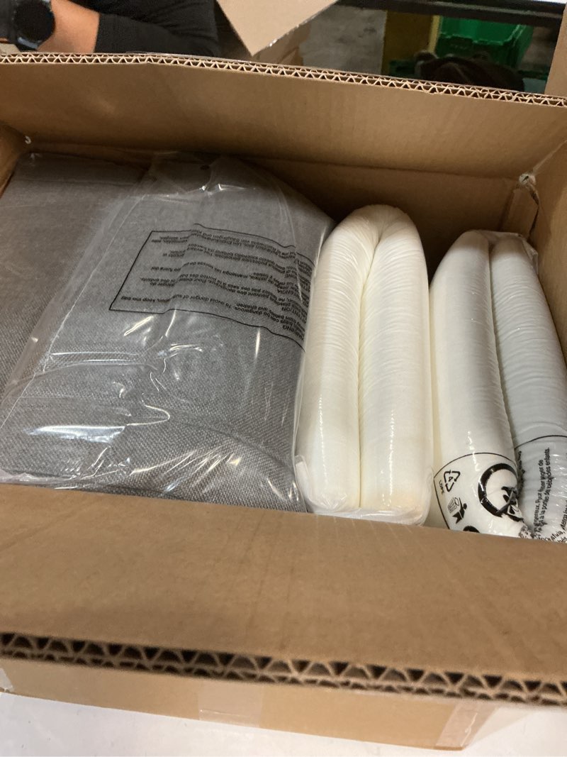 Condition photo showing New/Like New for Outdoor Deep Seat Cushions Set of 2 for Patio Furniture, Waterproof & Fade Resistant Replacement Cushions with Removable Covers, 24 x 24 Inch, Deep Gray Deep Gray 24 x 24 Inch