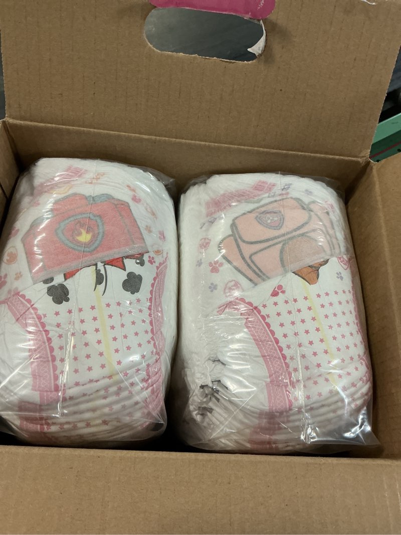 Condition photo showing New/Like New for parent's choice paw patrol training pants for girls, 2t/3t, 94 count (select for more options)