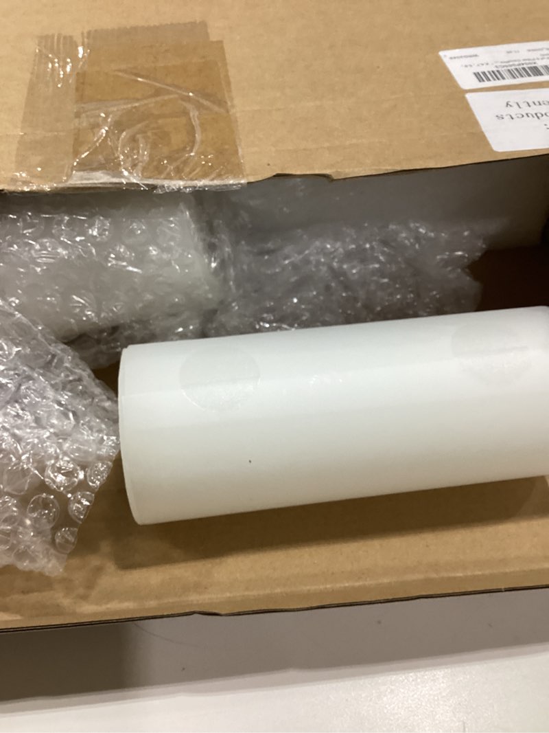 Condition photo showing Good Condition for Shihanee Set of 6 Pillar Candles and Glass Cylinder Vases Clear Cylinder CandleHolders for Slim Tall Pillar Candles Wedding Centerpieces (2.8'' X 4.7", 5.9", 7.9",Iridescent)