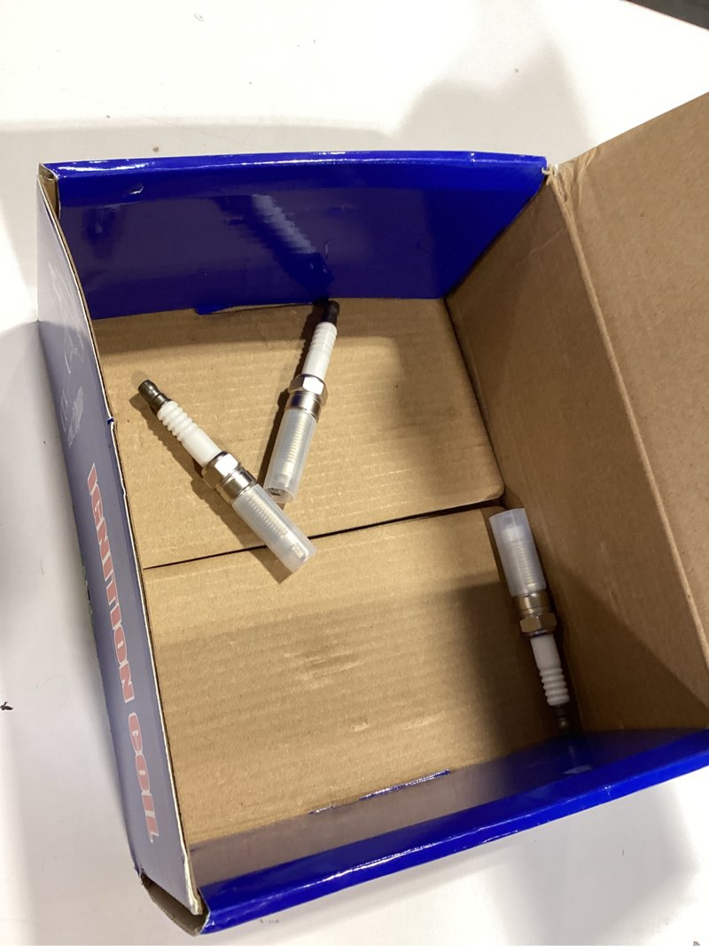 Condition photo showing As Is for dg521 high-performance ignition coils & iridium spark plugs set of 8 for ford f-150/f-250/f-350/expedition/explorer/mustang & lincoln navigator 4.6l 5.4l 6.8l v8 v10 - replaces fd509 sp509 ic697