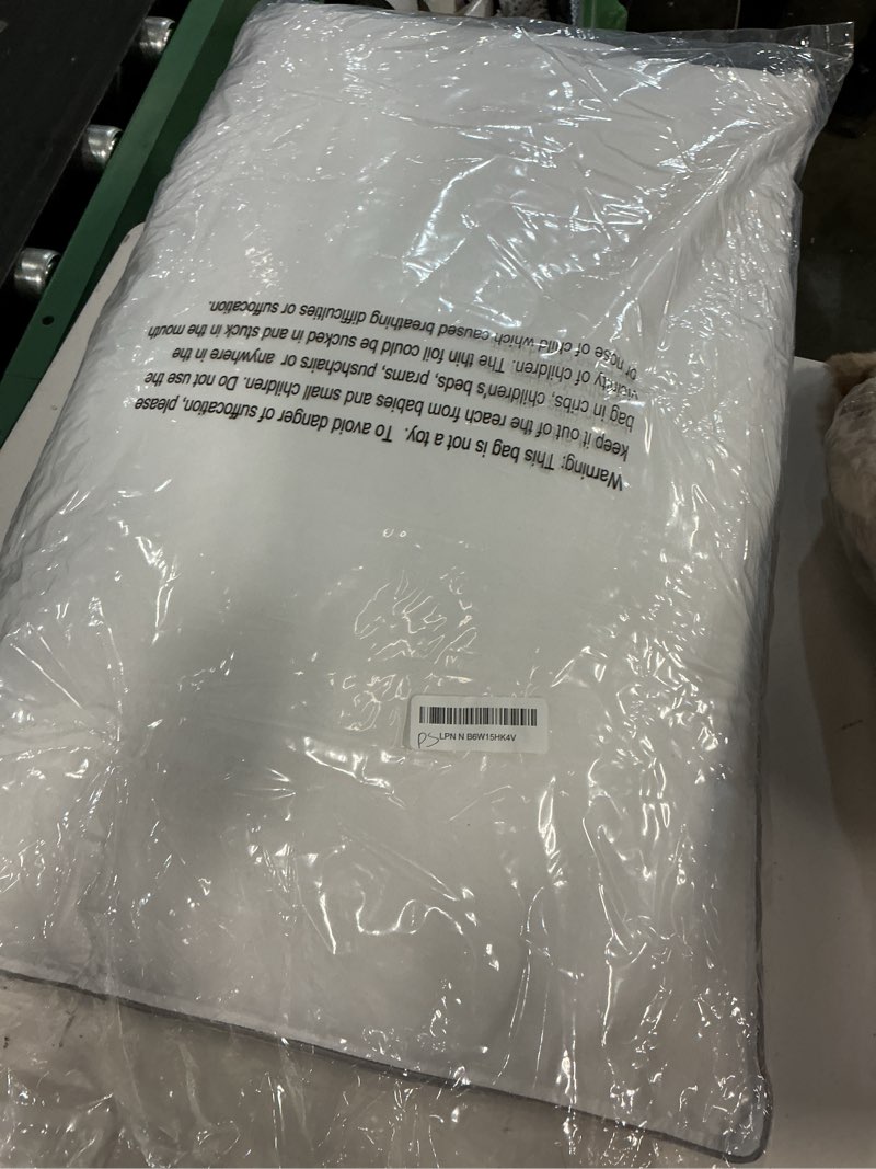 Condition photo showing Good Condition for goose down pillow -queen