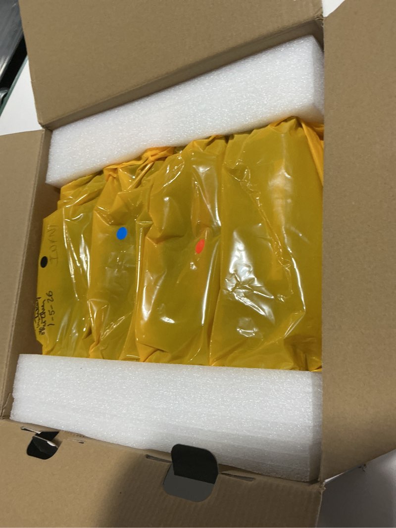 Condition photo showing As Is for 218X Toner Cartridges 4 Pack (with Chip) 3301fdw Replacement for HP 218X 218A Work for HP Color LaserJet Pro MFP 3301fdw 3201dw 3301sdw 3301cdw Printer High Yield Ink W2180X W2180A (4 Pack, B/C/Y/M)
