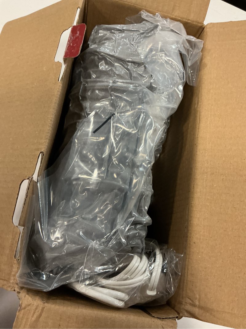 Condition photo showing New/Like New for Homemate Heated Blanket Electric Throw - 50"x60" Heating Blanket Throw 1/2/4/6/8 Hours Auto-Off 10 Heat Levels Over-Heat Protection Soft Flannel Sherpa Heater ETL Certification Light Grey (Striped) 50 Inch x 60 Inch