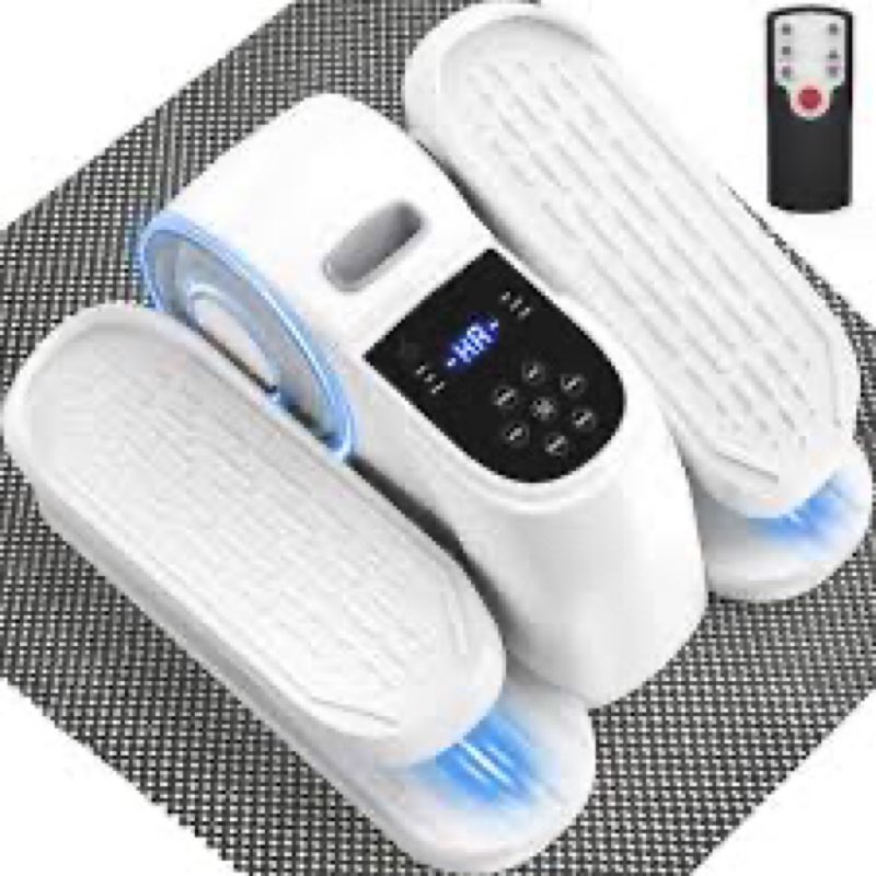 vivurn® 028 under desk elliptical 12 speed 5 modes motorized leg exerciser while sitting for seniors