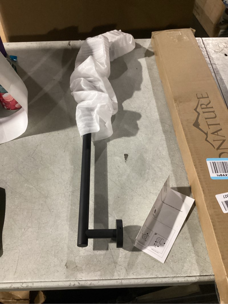 Condition photo showing Good Condition for 24-Inch Matte Black Bath Hand Towel Bar SUS 304 Stainless Steel Towel Rack Holder for Bathroom Wall Mount … 24-inch Black