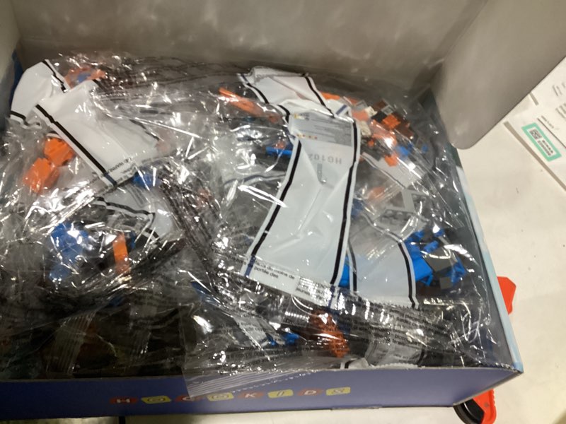 Condition photo showing New/Like New for HOGOKIDS City Jungle Adventurer Helicopter Building Set - Forest Animal Rescue Airplane Truck Car Crocodile Brown Bear Wildlife Building Blocks Toy for Kids Boys Ages 8-12Year (1392PCS)