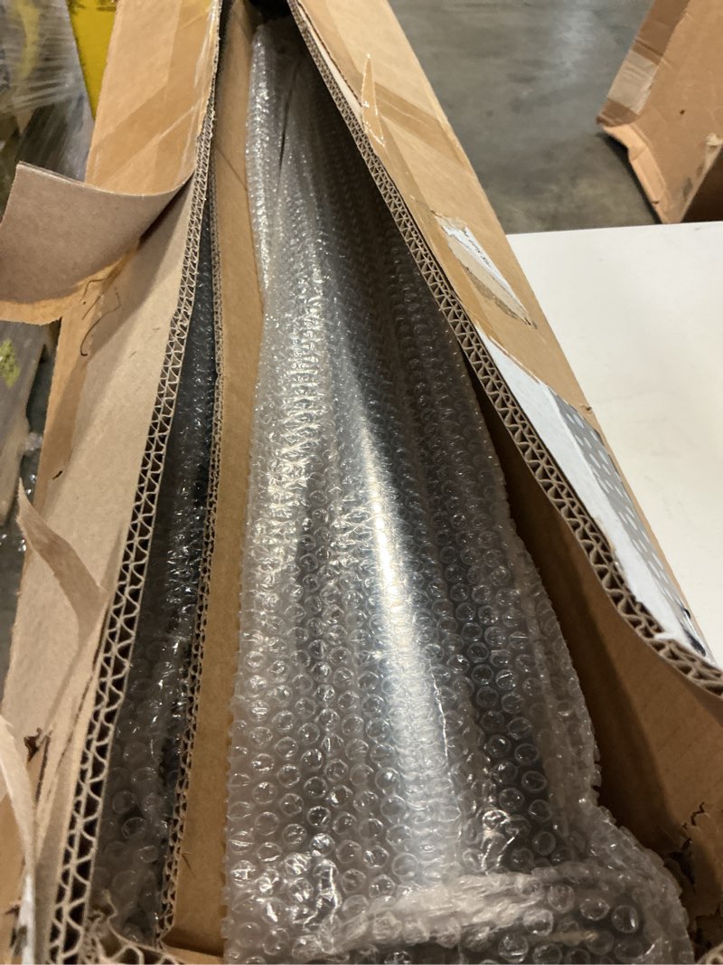 Condition photo showing Good Condition for 30" heavy duty spring loaded chrome mud flap hangers for semi trucks all in one kit - straight - bolt spacing: 2" - kit contains all hardware for mounting flaps - 1 pair (2 pcs) 2"/30‘’ chrome-iron
