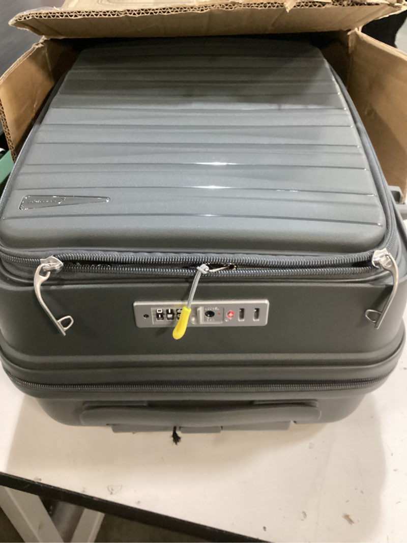 Condition photo showing Good Condition for (different colors ) rainsmore expandable carry on luggage 20 inch, airline approved carry on suitcase with front pocket&
