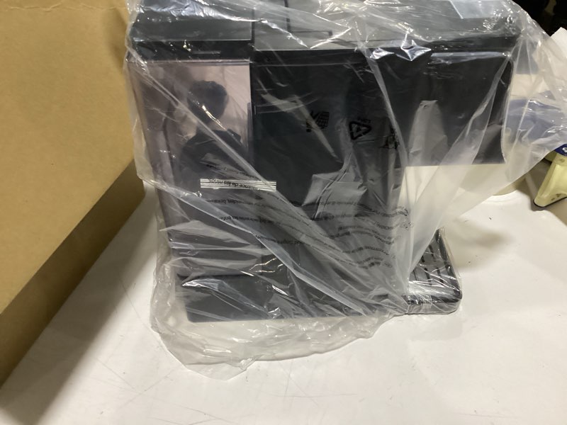 Condition photo showing New/Like New for Single Serve Coffee Maker, Iced and Hot Coffee Machine for K Cup & Grounds, Compact Design, 40oz Removable Water Reservoir, 6 to 24 Oz Brew Sizes, Fits 7.3" Travel Mug, Black