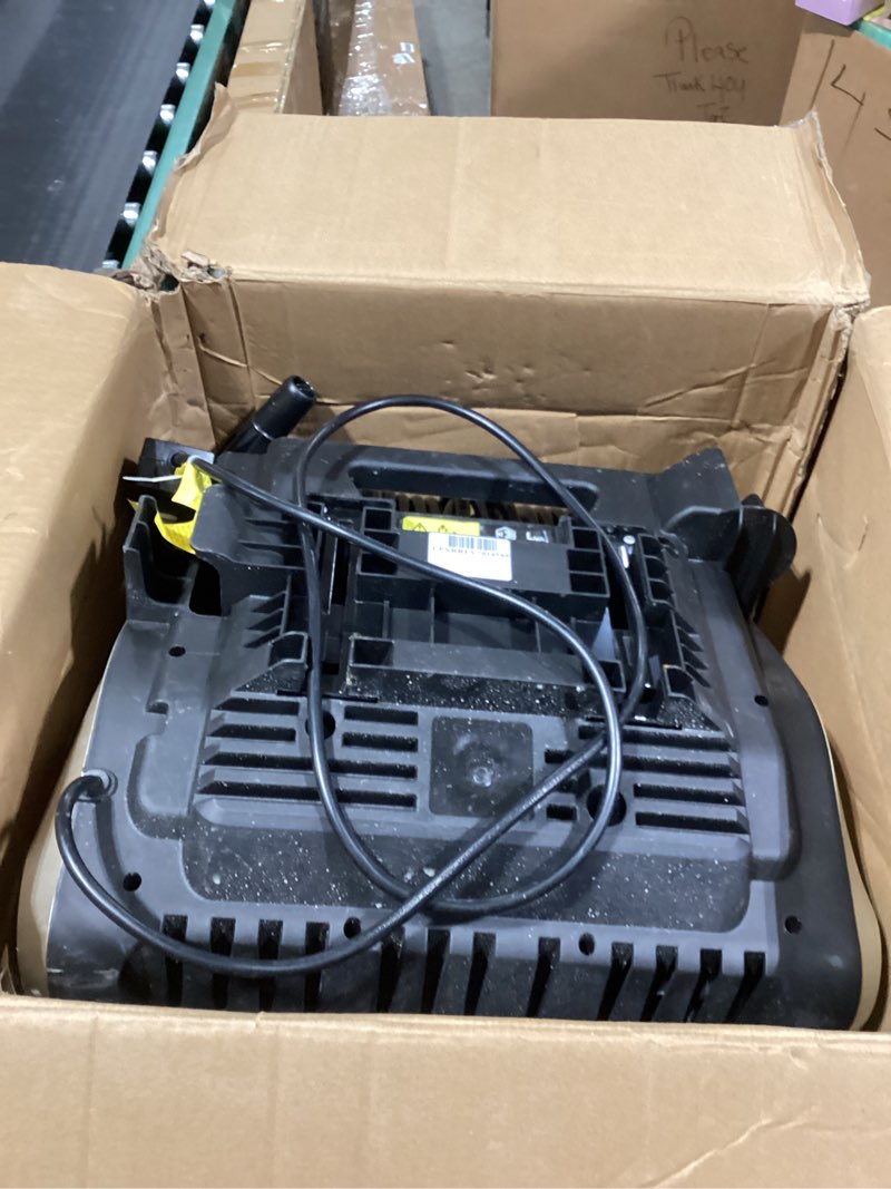 Condition photo showing Good Condition for Wall Mounted Pressure Washer - Max 5500 PSI 3.6 GPM, 5 Levers Power Washer with 66FT Retractable Hose for Car/Driveway, Automatic Rewind, Any Length Lock 66FT Hose Black