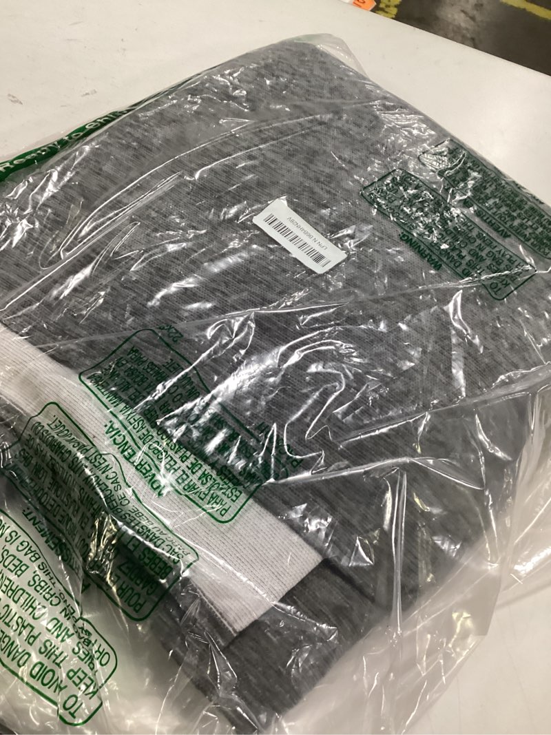 Condition photo showing New/Like New for MYSKY HOME Couch Cover for Dogs, Washable Couch Covers, Non Slip Sofa Cover, Couch Cover 2 Cushion Sofa Dogs Furniture Protector with Tassels, Chenille Sofa Slipcover for Pets, 71"x118", Dark Grey 71" x 118" Dark Grey