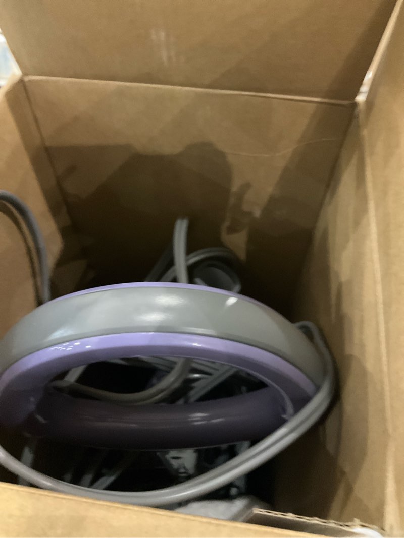 Condition photo showing As Is for Shark Steam Pocket Mop with 2 Washable Double-sided Pads, Steam Sanitization, Swivel Steering, Lightweight, Steam Cleaner for Sealed Hard Floors, Hardwood, Marble, Tile, Purple, S3501 Steam Pocket Essentials