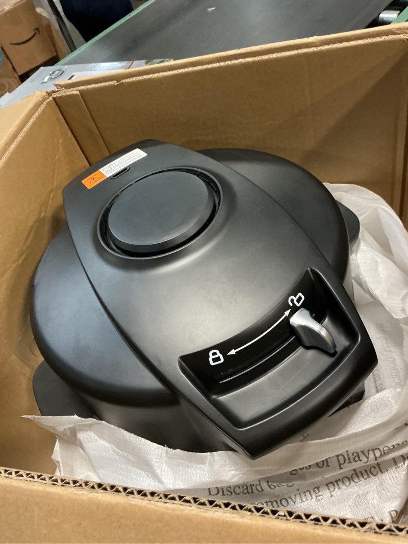Condition photo showing Good Condition for Instant Pot Duo Crisp Ultimate Lid,13-in-1 Air Fryer&Pressure Cooker Combo, Sauté, Slow Cook, Bake, Steam, Warm, Roast, Dehydrate, Sous Vide&Proof, App With Over 800 Recipes,1500 watts,6.5 Quart,Black Non-Wi-fi