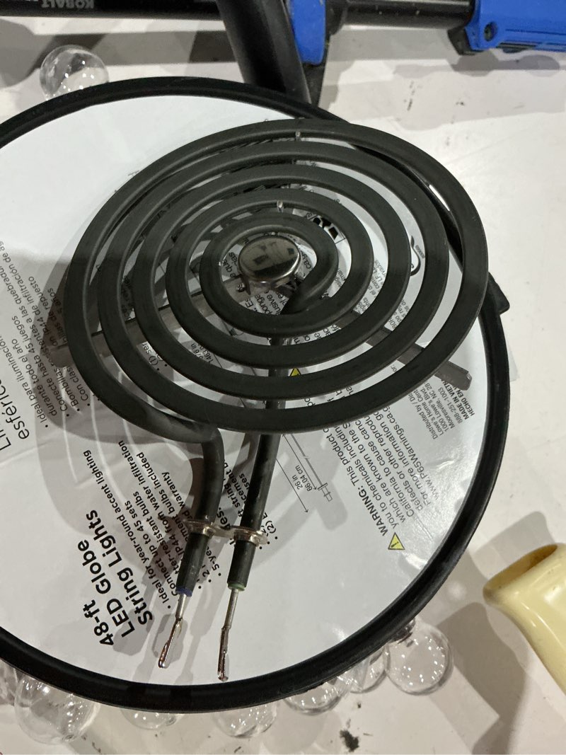 Condition photo showing As Is for 6 in. 5-turn surface element fits specific