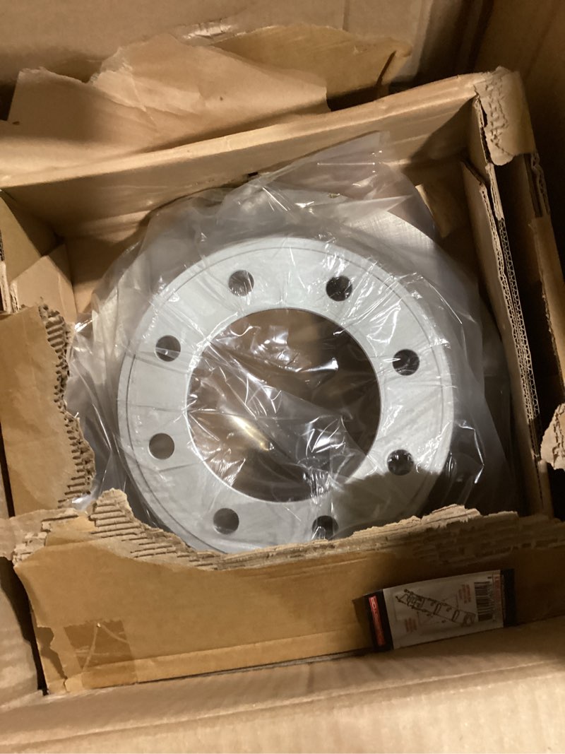 Condition photo showing As Is for Power Stop SC1799 Rear Brake Kit With Semi-Coated Brake Rotors and Ceramic Brake Pads & Hardware For Ford F-250 Super Duty 2005-2007 | Ford F-350 Super Duty 2005-2007 [Application Specific]