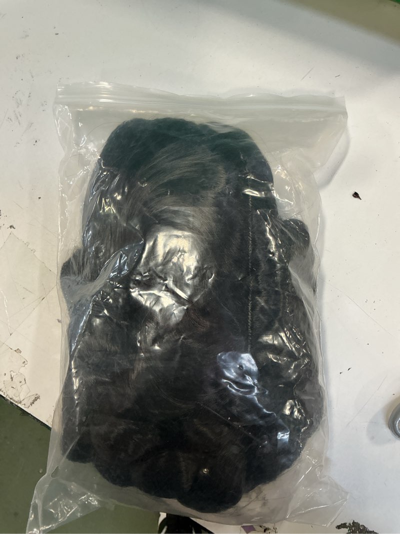 abouder Mexican Artist Floral Braided Updo Bun Wig Black Braided Wig Flower Crown Headband Synthetic