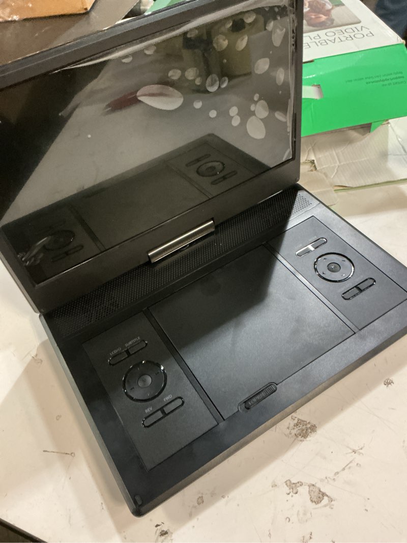 Condition photo showing Good Condition for yoton 16.9" portable dvd player with 14.1" hd swivel screen for car, 4-6 hours playtime with battery, smart memory playback, usb/sd support [blu-ray not supported]