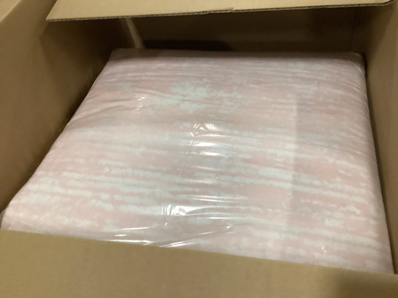 Condition photo showing Good Condition for Washable Rug 10x14 Area Rugs for Living Room - Stain Resistant Non-Slip Backing Boho Rug for Bedroom,Durable & Ultra-Thin Vintage Large Area Rug(10x14,Pink) Pink 10' x 14' (Rectangular)
