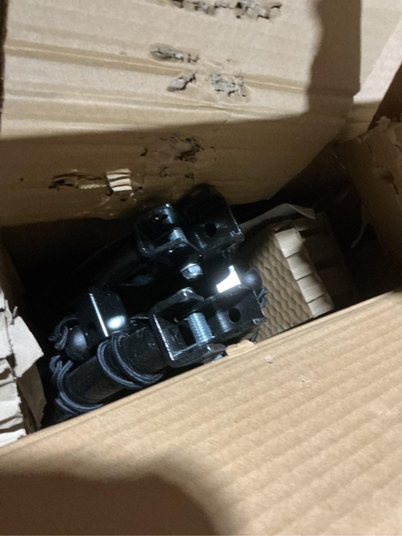 Condition photo showing As Is for ANCHEER 50" Rebounder Trampoline for Adults- 2025 Foldable Mini Trampoline with Bar- Exercise Trampoline for Adults, Max Load 560lbs, for Indoor/Garden Workout Dark