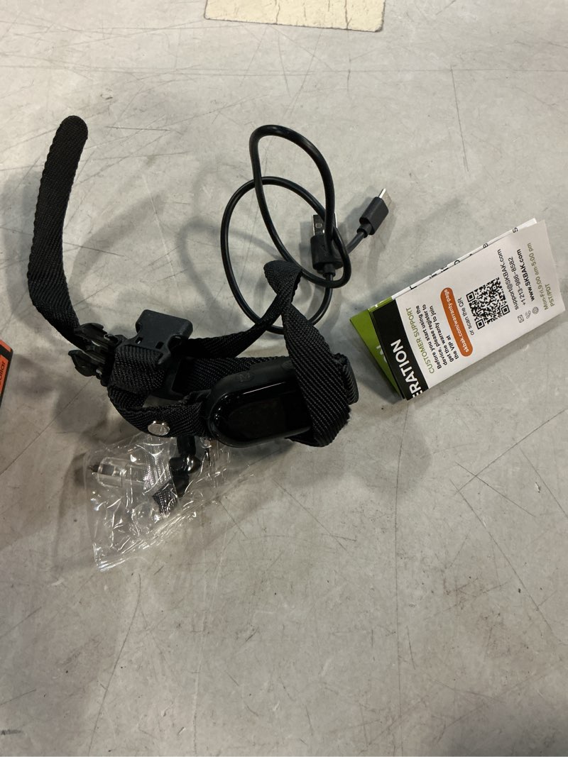 Condition photo showing Good Condition for dog bark collar for small medium large dogs 10-100lbs, automatic bark device with anti-false trigger & bark count tracking, 4 training modes and 8 sensitivity to effectively stop barking, black