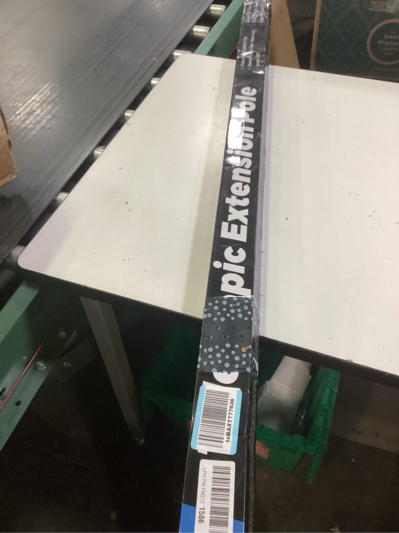 Condition photo showing New/Like New for carbon fiber telescopic pole 4.7-24ft, multi-purpose extendable pole for cleaning, painting, dusting, lightweight extension pole - upgraded anti-rotation lock 24 ft