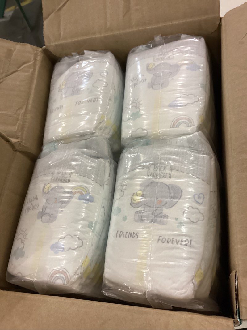 Condition photo showing New/Like New for Pampers Swaddlers 140 ct Diapers, Newborn