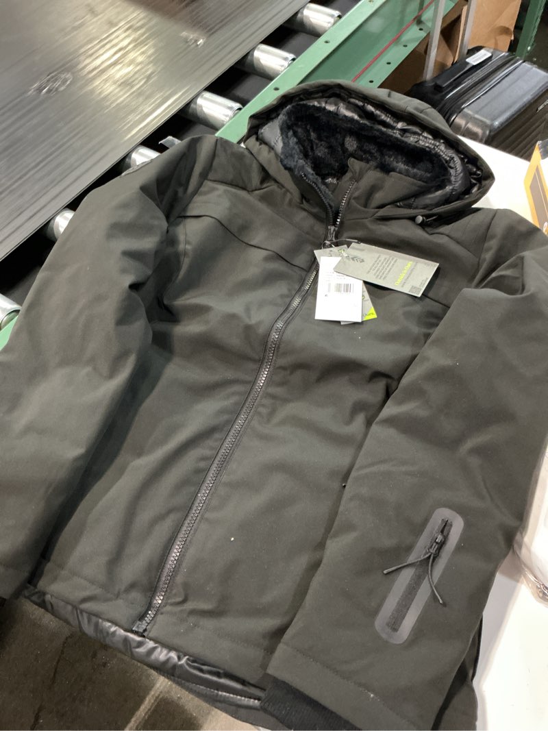Condition photo showing Good Condition for women's snow jacket black size s/ch