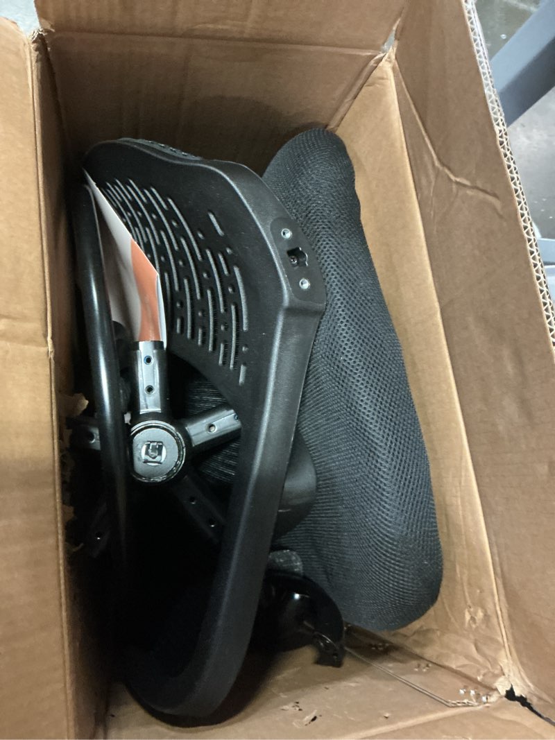 Condition photo showing Good Condition for Office Chair, Ergonomic Desk Chairs 330LBS Capacity High Back Mesh Computer Chair with Flip-up Armrests, Comfy Work Chair with Adjustable Lumbar Support, Rolling Chair Black One Size