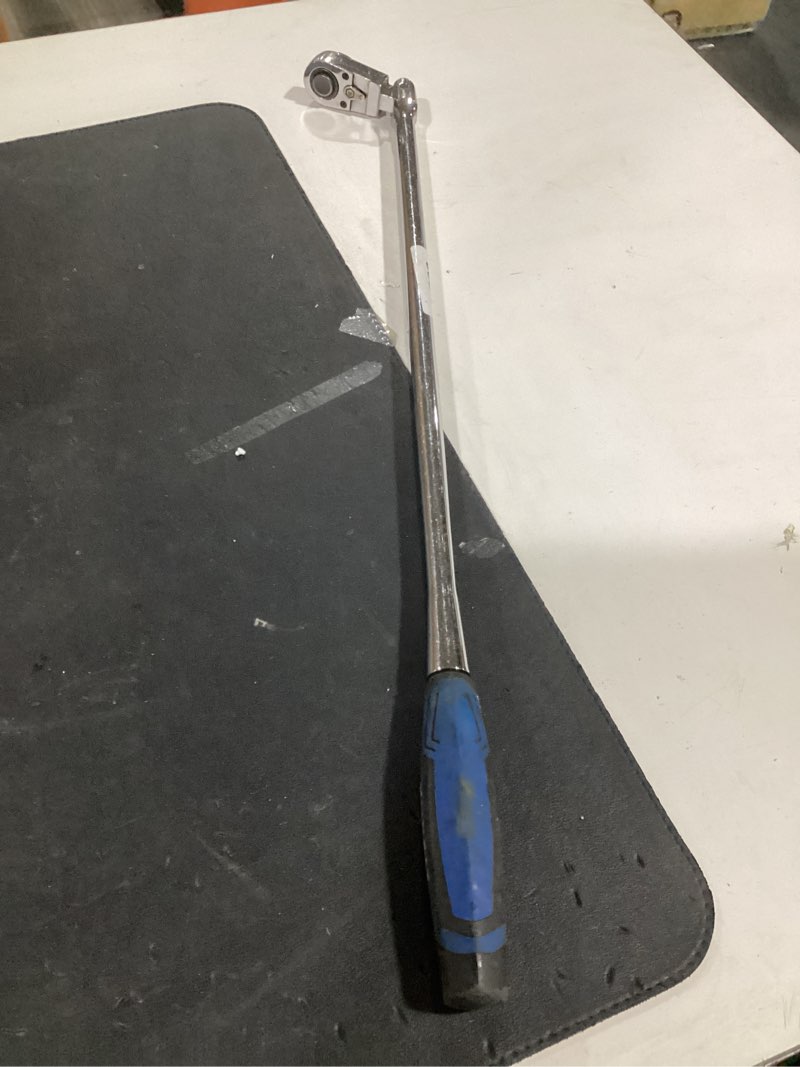Condition photo showing As Is for k.balt 72 -tooth 1/2-in drive comfort grip handle flexible head ratchet