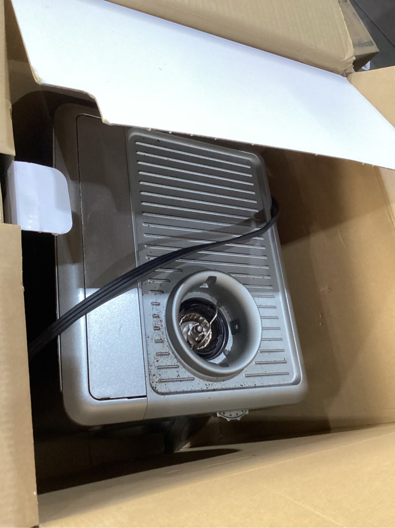 Condition photo showing As Is for USED NOT TESTED MISSING PIECES Breville Barista Express Espresso Machine BES870XL, Brushed Stainless Steel