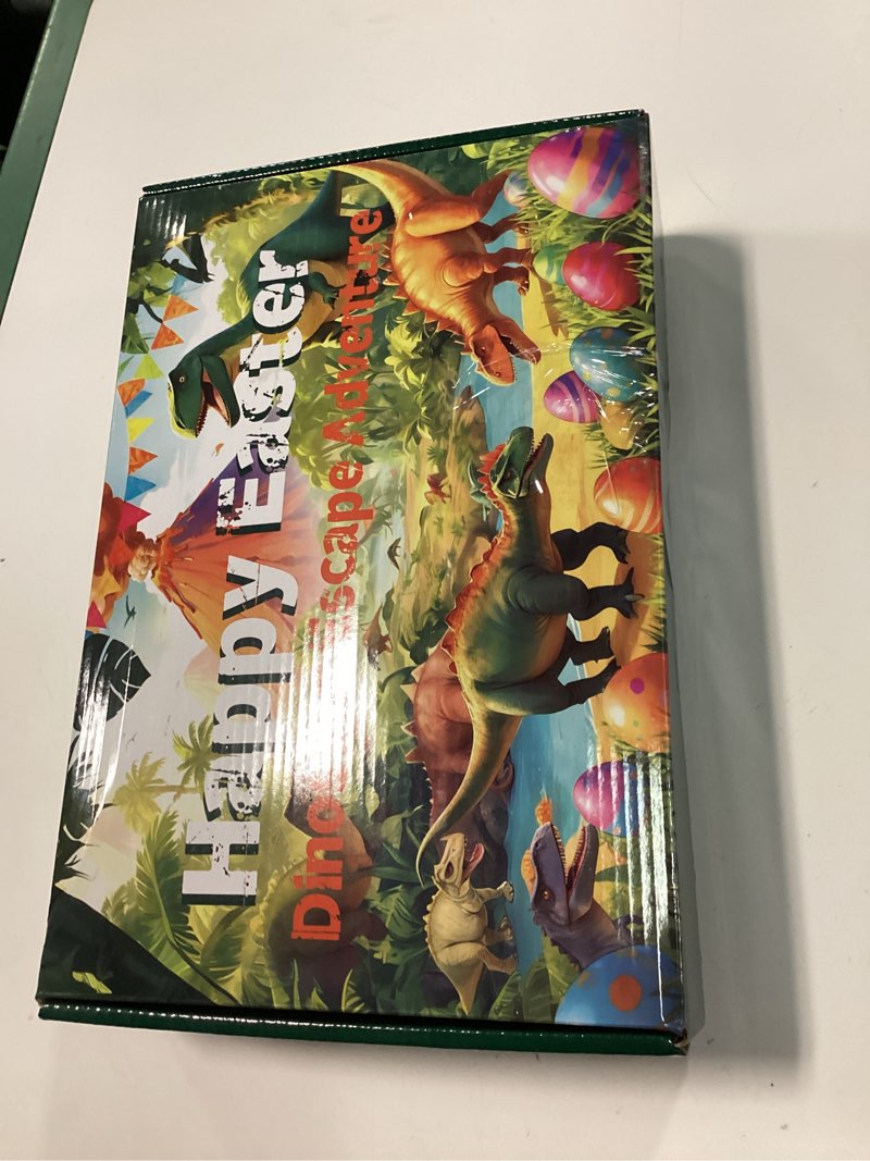 Condition photo showing New/Like New for prefilled easter eggs with toys, 24 pcs filled with dinosaur toys large map, easter eggs hunt for kids, party favors, basket stuffers fillers, classroom prize supplies