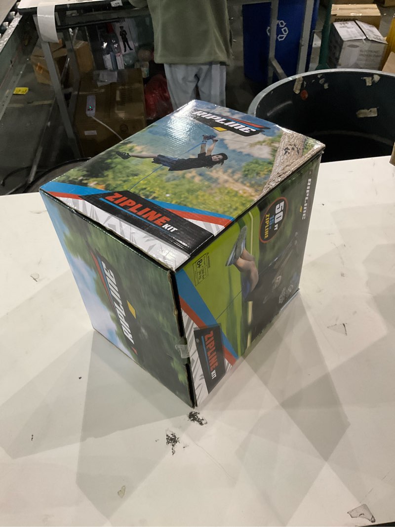 Condition photo showing As Is for Ripline Epic Series - 50' Zipline with Seat