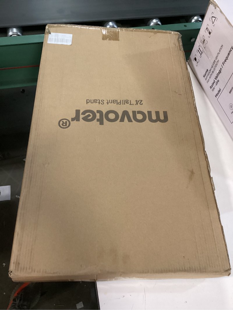 Condition photo showing New/Like New for 24" Tall Plant Stand ,Wood Plant Stands Indoor, Mid Century Plant Corner Flower Holder Outdoor Suitable for Plant Pots & Water Dispenser Under 10" (Pot & Plant Not Included)