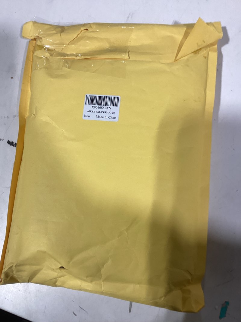 Condition photo showing New/Like New for Highlight Deep Wave Human Hair Wig 4x1 T Closure Glueless Wigs Human Hair Pre Plucked Pre Cut Lace Closure Glueless Wigs Elastic Band 200% Density P4/30 Honey Brown Color