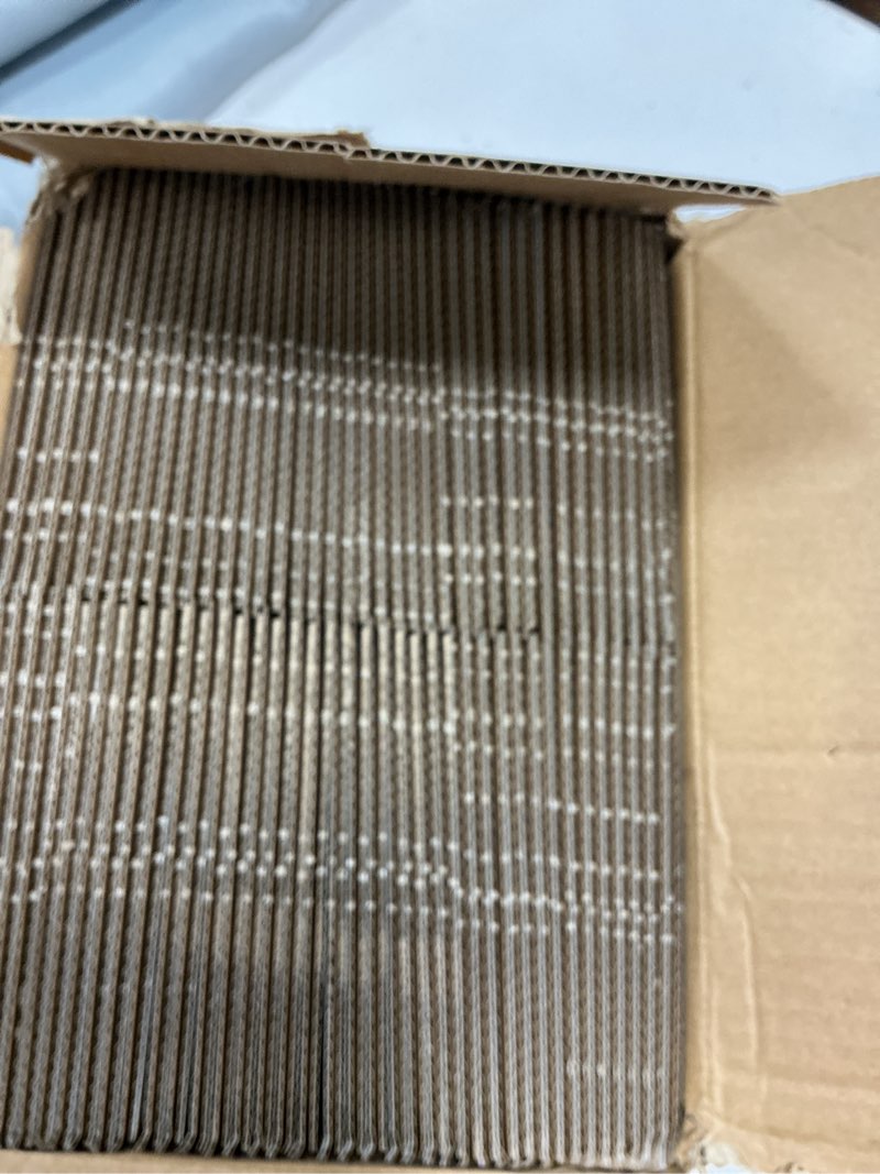 Condition photo showing New/Like New for horlimer 40 pack 5x5x5 shipping boxes, white corrugated cardboard box for mailing, packaging, small business 5" x 5" x 5" white