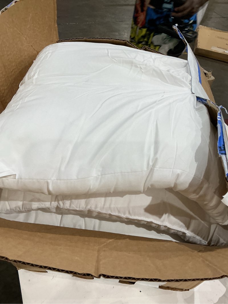 Condition photo showing As Is for pillows for sleeping 4 pack,bed pillows standard size set of 4,down alternative filling,pillows for back,stomach or side sleepers white(4pack) standard