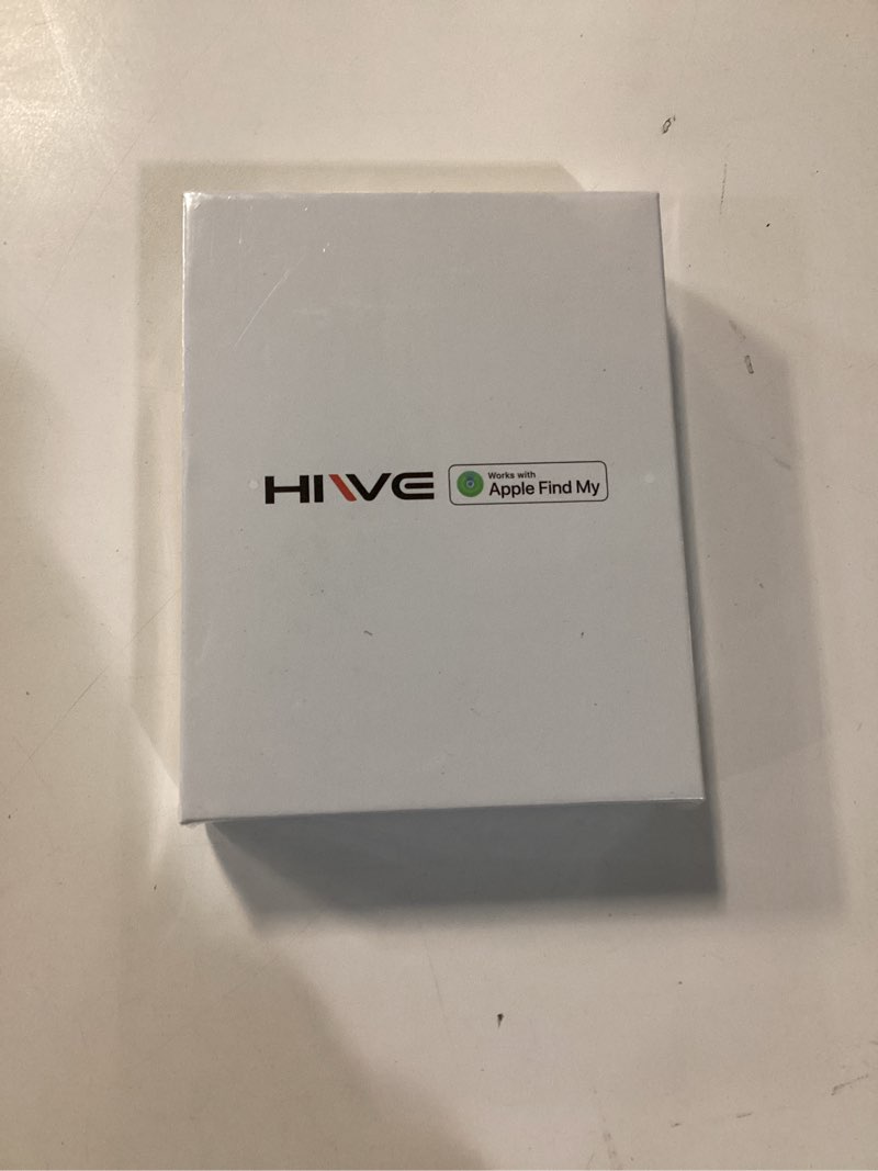 Condition photo showing New/Like New for HiWe Anti-Lost Bifold Men Wallet with Find My, Vegan Leather, RFID, Original Design, Black Faux Leather Black