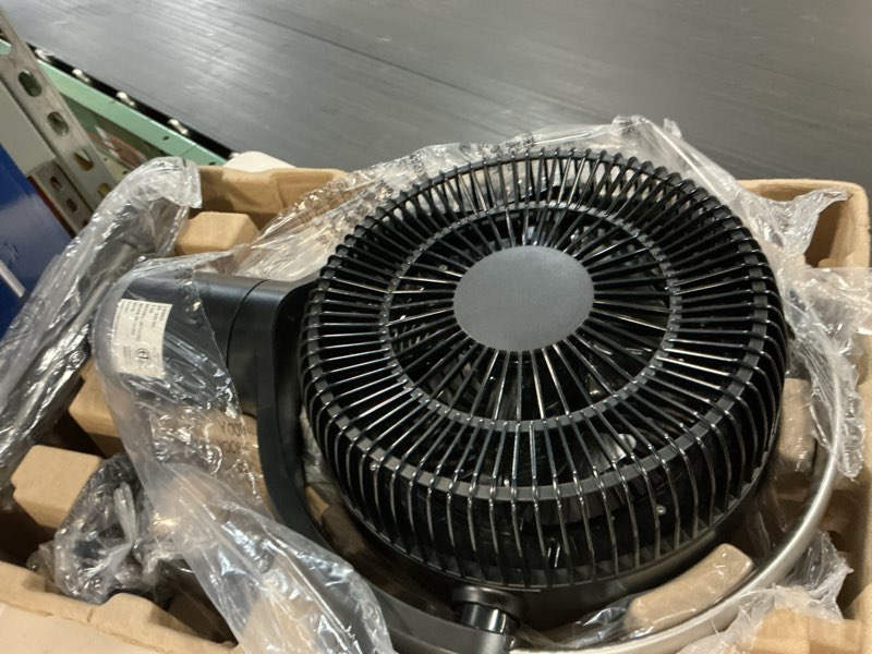 Condition photo showing Good Condition for lasko whirlwind 7" quiet oscillating pedestal fan with remote, dc motor, 24 speeds, orbital motion for bedroom cooling, black, apdc302