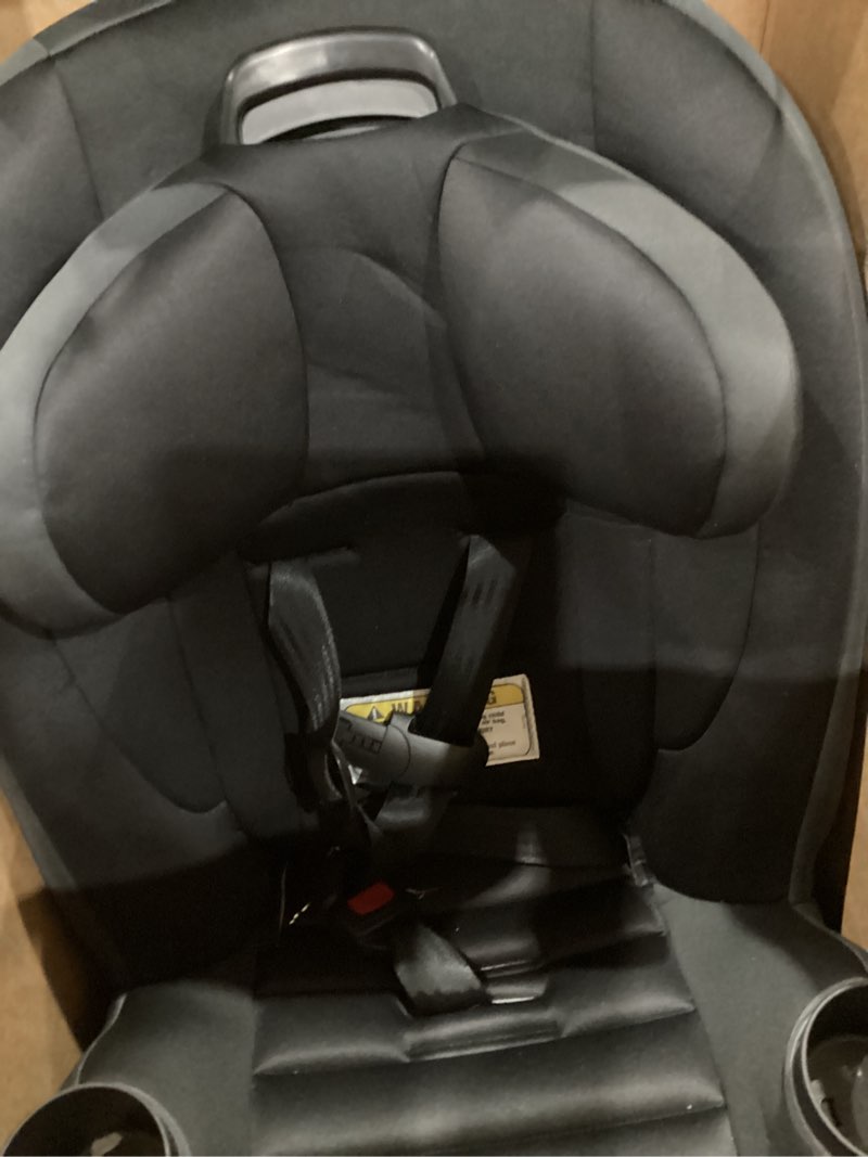 Condition photo showing Good Condition for safety 1st ellaris 3-in-1 convertible car seat, slim fit design, rear & forward-facing, 5-position headrest, 3-across fit, travel-friendly with machine-washable seat pad, smokey haze