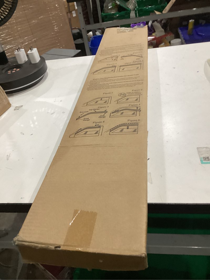 Condition photo showing As Is for IG Window Visor for Volkswagen (VW) Atlas 2018-2024, Rain Guard Tape-On Extra Durable Sun Wind Side Vent Window Deflector Mugen Style, 2018 2019 2020 2021 2022 2023 2024 2018-2024 Atlas