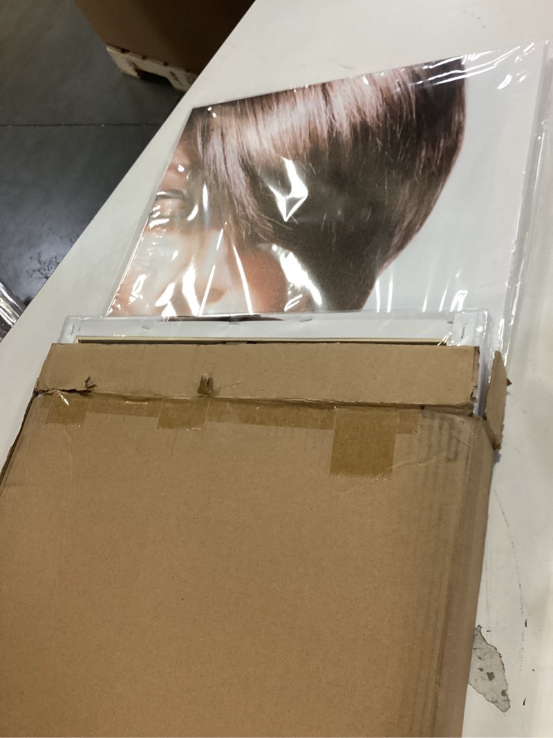 Condition photo showing New/Like New for Hair Salon Wall Art Hair Wall Decor Fashion Beauty Hairstyle Salon Canvas Print Picture Modern Style Painting for Barbershop Beauty Salon Home Decor Poster for Frame Ready to Hang(48''Wx22''H) 48"L x 22"W Artwork-04