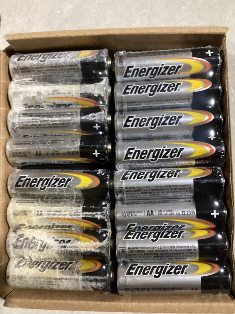 Condition photo showing Good Condition for Energizer AA Batteries Alkaline Power, 32 Count Alkaline Double A Battery Pack