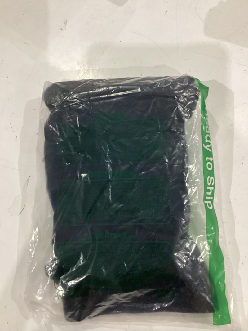 Condition photo showing As Is for klein tools 60492 knee pads, lightweight padded knee sleeves, breathable mesh back, elastic cuff with slip-resistant silicone, black, m/l