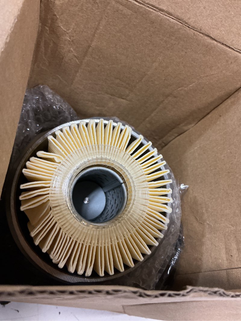 Condition photo showing As Is for 15620-31060 oil filter housing cap assembly kit for toyota rav4 tundra 4runner camry highlander tacoma lexus rx350 aluminum oil filter with wrench drain plug replace 1562031060 15643-31050 04152-yzza1 oil filter cap assembly kit