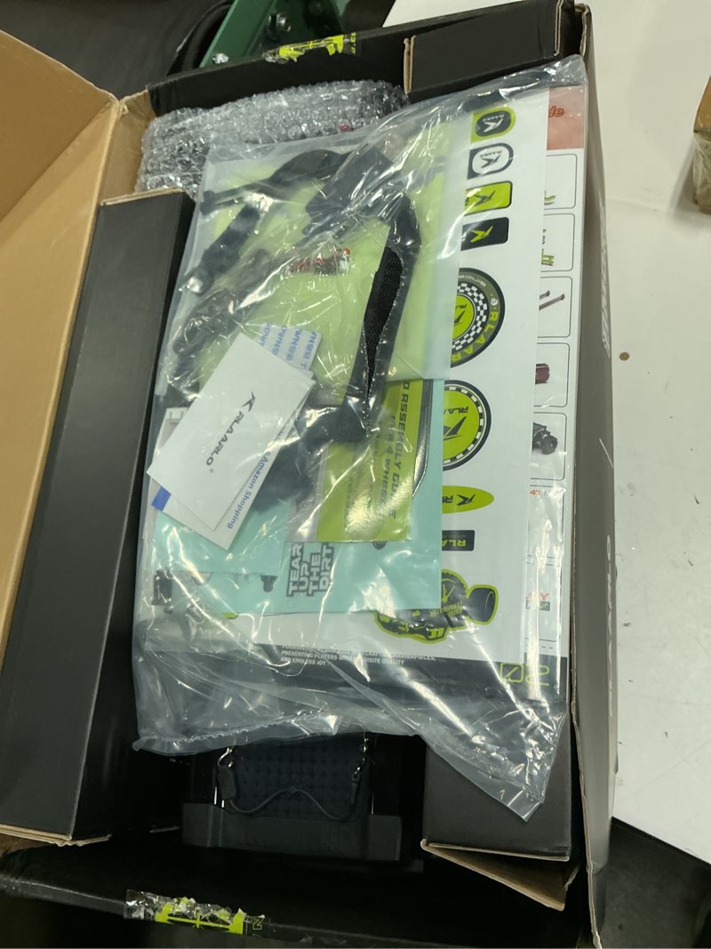 Condition photo showing Good Condition for riaario 1/10 brushless rc cars, monster truck, 50+ mph, 4wd, waterproof, carbon fiber, black, ages 8+